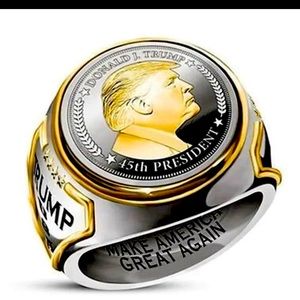 Donald trump memorial ring